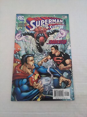 #ad Superman #220 and Superboy... ...Eradicated DC comics October 2005 Home $2.02