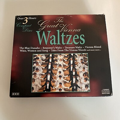 #ad Great Vienna Waltzes Audio CD By Johann II Junior Strauss zai $5.95