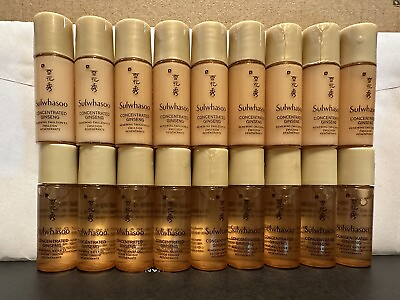 #ad Sulwhasoo Concentrated Ginseng Renewing 5ml Water EX 9pcs Emulsion EX 9pcs $15.50