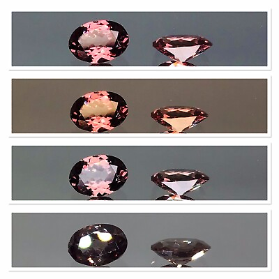 #ad Colour Change Garnet Exceptionally Rare Untreated Gemstone 1.90 Carat Set AU $450.00