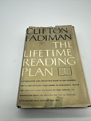 #ad The Lifetime Reading Plan Clifton Fadiman 1960 Homer to Hemingway Great Writers $8.97