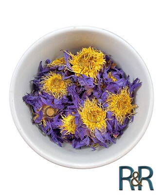 #ad PURPLE Lotus Flowers Organic Nymphaea caerulea A GRADE #1 Rated USA SHIP BLUE $6.62