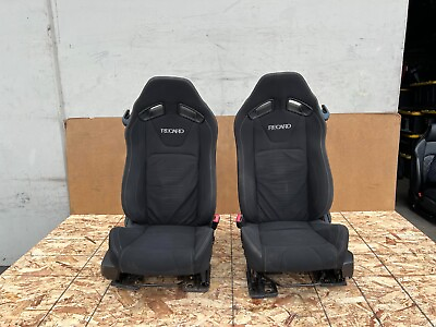 #ad FORD MUSTANG GT COUPE 2015 2023 OEM FRONT Lamp;R RECARO BUCKET RACING SEATS SET $1999.95
