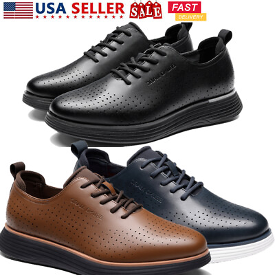 #ad Men Dress Shoes Oxfords Shoes Causal Shoes Sneakers Classic Shoes Size Black US $36.89