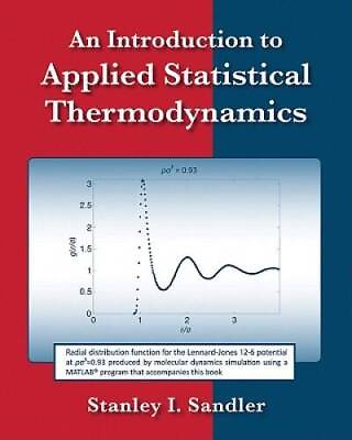 #ad An Introduction to Applied Statistical Thermodynamics Paperback ACCEPTABLE $52.50