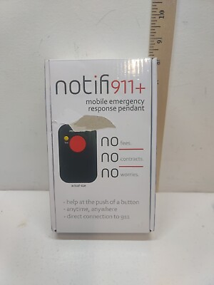 #ad Notifi911 Mobile Emergency Medical Response Pendant Model 50711 $42.00