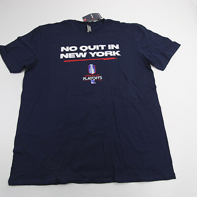#ad New York Rangers Fanatics Short Sleeve Shirt Men#x27;s Navy New $26.24