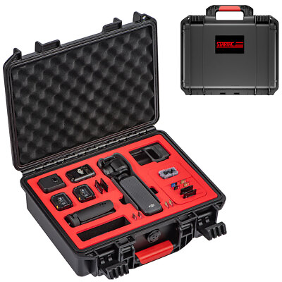 #ad Carrying Case for DJI Pocket 3 Waterproof Hard Case Portable Bag Camera Accs $35.09