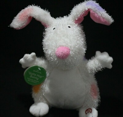 #ad Hallmark Singing musical dancing easter bunny ears clap gotta hop rabbit sound $21.99