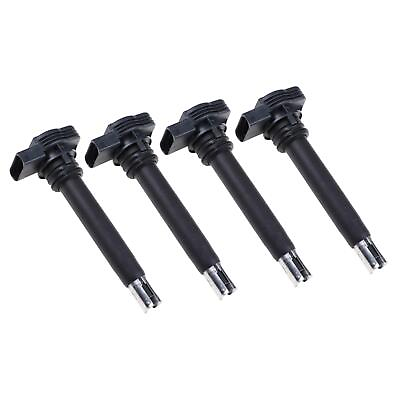 #ad Ignition Coil Set of 4 Automotive Replacement AccESSories $57.48