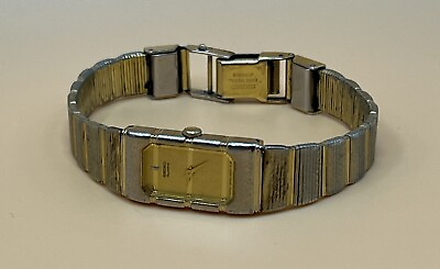 #ad Vintage SEIKO LADIES Womens Gold Tone Watch Quartz $20.40