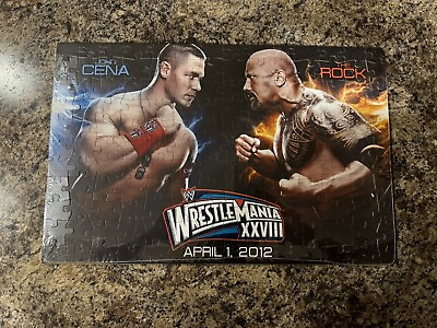 #ad The Rock Vs John Cena WrestleMania 28 Puzzle $50.00