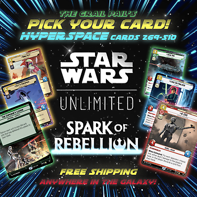 #ad Star Wars Unlimited Spark of the Rebellion SOR Hyperspace #269 510 PYC $4.99