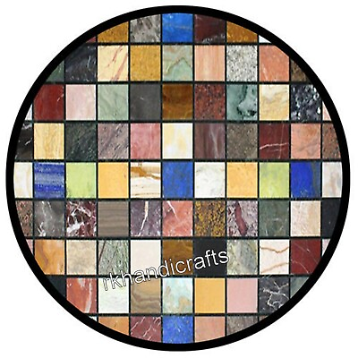 #ad Marble Coffee Table Top Mosaic Art End Table to add Royal Look in your Lifestyle $273.75
