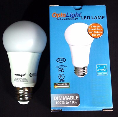 #ad LED Dimmable Light Bulb 800 Lumens 10 Watt=60 Watt 3000K SAVES MONEY amp; ENERGY $8.25