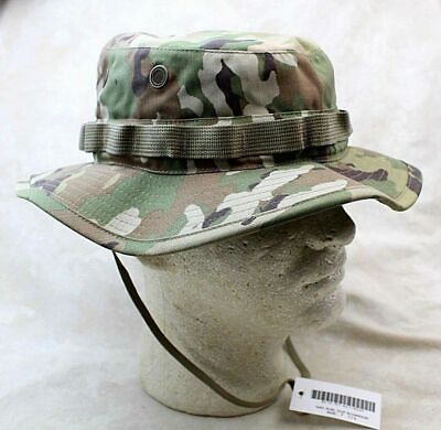 #ad Military Camo Scorpion Boonie Cover Army OCP Boonie Hat USGI Made in USA $29.99
