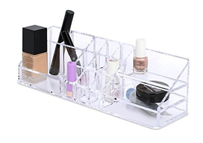 #ad Internet#x27;s Best Acrylic Cosmetic Makeup Organizer Multi Compartments 10706 $27.34