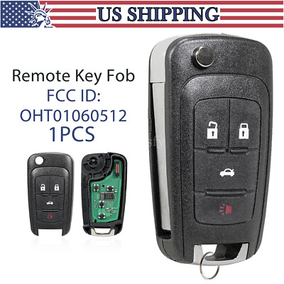 #ad Flip Remote Key Fob Replacement For 2011 2012 2013 2014 2015 2016 Buick Regal $9.89