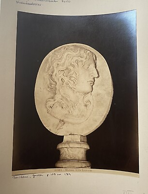 #ad Old Photo Vintage Archeology Antique Rome Medusa Villa Ludovisi Italy $42.61