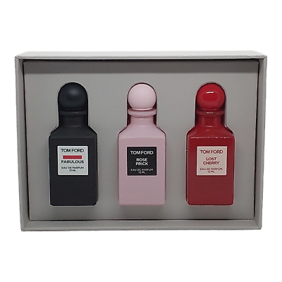 #ad Tom Ford Decanter Collection Set 3 x 12ml each Fabulous Rose Prick Lost Cherry $138.98