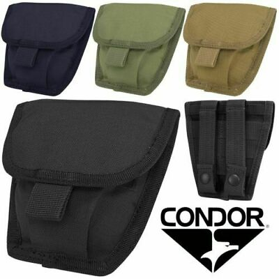 #ad #ad Condor MA47 Tactical MOLLE PALS LEO Double Two Handcuff Hook Loop Pouch Holster $12.95