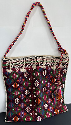 #ad Antique Greek Traditional Bag quot;Tagariquot; Wool Handmade on Loom 50cm 19.68 Inch $130.00