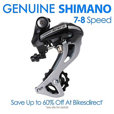 #ad Genuine Shimano Acera RD M360 7 8 speed Rear Derailleur RD M360 $17.95