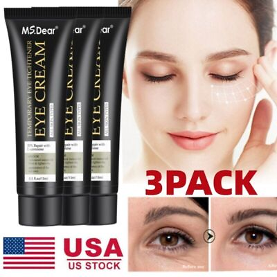 #ad 3PCS Instant FIRMING Eye Tightening Cream Wrinkle Dark Circles Eye Bags Remover $11.95