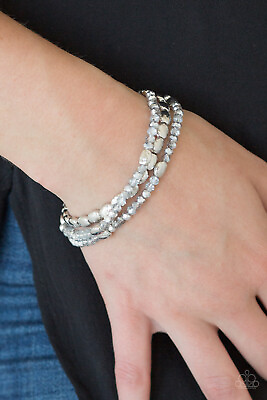 #ad Hello Beautiful Silver Bracelet Paparazzi New $2.00