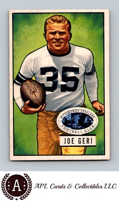 #ad 1951 Bowman #22 Joe Geri EX MT $12.00