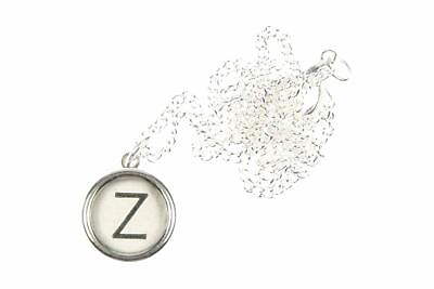 #ad Letters Necklace Desired Abc Miniblings 17 11 16in Typewriter Initials Name Wss $35.67