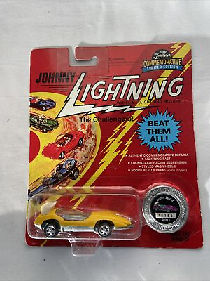 #ad Johnny Lightning The Challengers Series 1 Yellow Custom Spoiler 1995 $8.99
