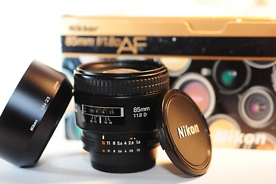 #ad Nikon AF D Nikkor 85mm f 1.8 PRIME FX lens NICE for FM2n F100 D750 DF D850 D7800 $248.85