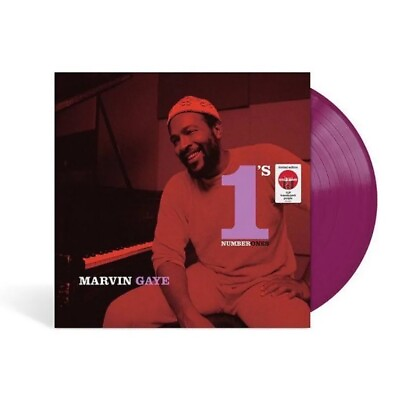 #ad Marvin Gaye • NUMBER 1’S NEW SEALED Purple Colored Vinyl LP Record $21.99