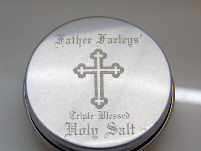 #ad FATHER FARLEYS TRIPLE BLESSED HOLY SALT 1OZ . FREE SHIPPING LQQK NOW $19.95
