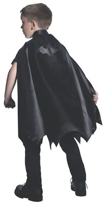 #ad Child Size Official Licensed Black Batman Cape by Rubies $20.00