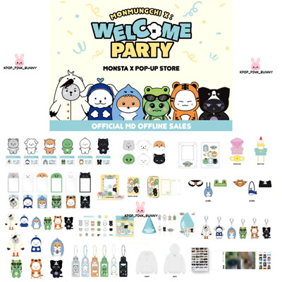 #ad PRE ORDER MONSTA X MONSTAX POP UP STORE ＜MONMUNGCHI X : WELCOME PARTY $39.00