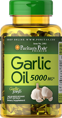 #ad Pure Garlic Pills 5000MG Most Powerful Antibiotic Heal All Infection Herbals USA $10.99
