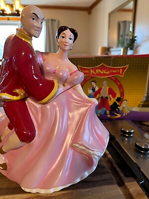 #ad The King And I Cookie Jar 1998 ORIGINAL BOX $19.99