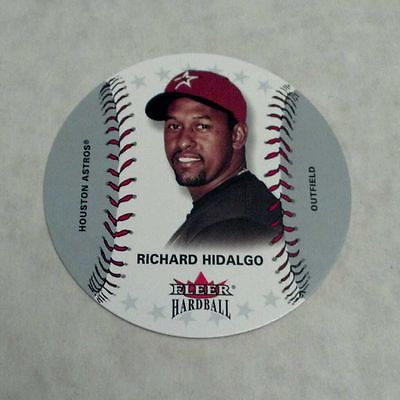 #ad RICHARD HIDALGO 2003 FLEER HARDBALL ROUND CARD A4589 $1.59
