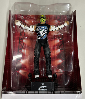 #ad *LOOSE* WWE Entrance Greats Jeff Hardy Action Figure with Electronic Base Music $22.99