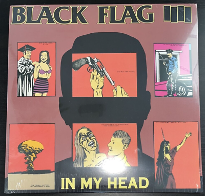 #ad BLACK FLAG IN MY HEAD VINYL LP SST RECORDS SEALED MINT $29.98