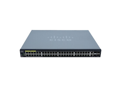 #ad Cisco SG350X 48MP K9 48 Ports Small Business 48 PoE Switch 1 Year Warranty $1150.00