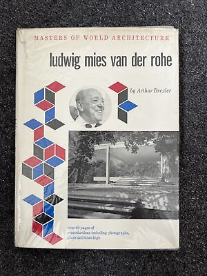 #ad DREXLER ARTHUR Ludwig Mies van der Rohe Arthur Drexler 1960 Hardcover GBP 34.99