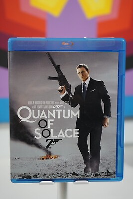 #ad Quantum of Solace Blu ray Disc 2009 Widescreen Daniel Craig 007 James Bond $5.99