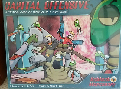 #ad Gift Game Capital Offensive 2012 NOS Made in Germany USA MSRP 54.99 Sealed New $9.99