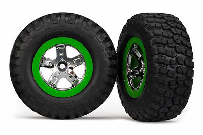 #ad Traxxas SCT Green Beadlock Wheels and Tires 2 5865 $24.95