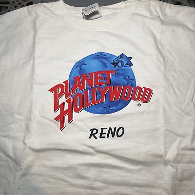 #ad Large Vintage 90’s Planet Hollywood Reno USA 1991 Great Cond FREE SHIPPING $35.00