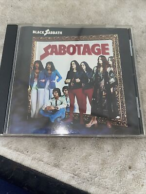 #ad Black Sabbath Sabotage 1975 CD Ozzy Iommi Butler Ward Classic Heavy Doom Metal $14.04