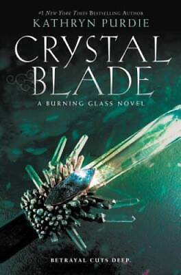 #ad Crystal Blade Burning Glass Hardcover By Purdie Kathryn GOOD $5.98
